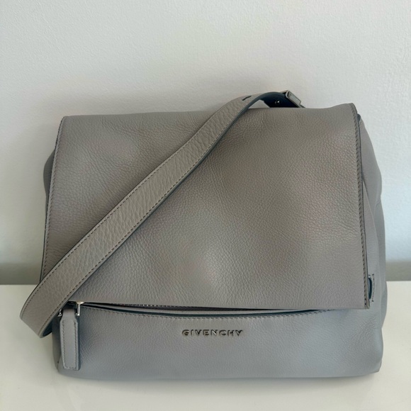 Givenchy Medium Pandora Flap Handbag Gray - Picture 2 of 16